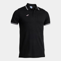 Joma Confort Classic Short Sleeve Polo (Adult) - Black Pink