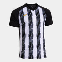 Joma Performance Short Sleeve T-shirt (Junior) - Black White