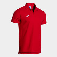 Joma Olimpiada Short Sleeve Polo (Adult) - Red