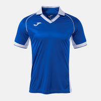 Joma Vintage Eco Retro Short Sleeve T-shirt (Adult) - Royal Blue White