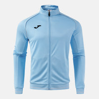 Joma Vintage Eco Retro Full Zip Sweatshirt (Junior) - Sky Blue Gray