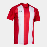 Joma Inter IV Short Sleeve T-shirt (Adult) - Red White