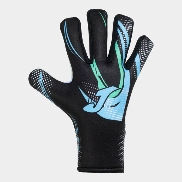 Joma Hunter Goalkeeper Gloves (Junior) - Black Turquoise