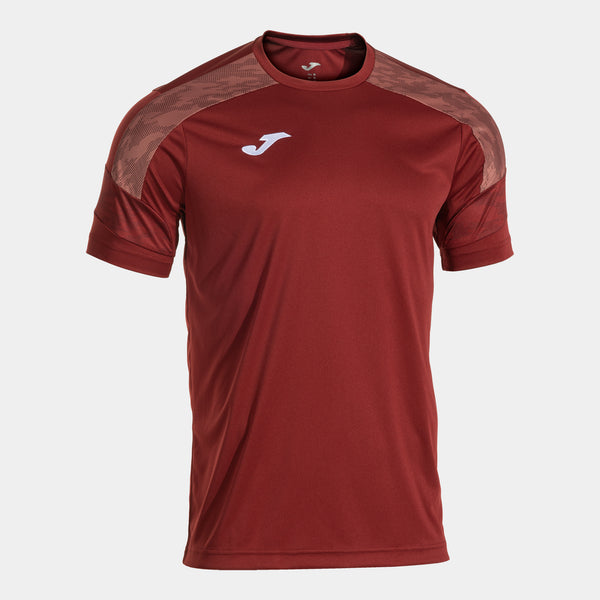 Joma Championship VIII Short Sleeve T-shirt (Junior) - Burgundy