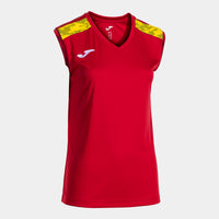 Joma Championship VIII Sleeveless Shirt (Junior) - Red Yellow