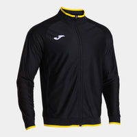 Joma Victory II Full Zip Sweatshirt (Junior) - Black Yellow
