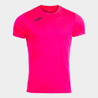 Joma S/s T-shirt Record II (Junior) - Fluorescent Pink