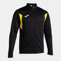 Joma Winner III Full Zip Sweatshirt (Junior) - Black Yellow