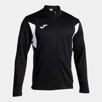 Joma Winner III Full Zip Sweatshirt (Adult) - Black White