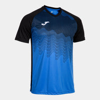 Joma Tiger VI Short Sleeve T-shirt (Junior) - Royal Blue Black