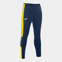 Joma Long Pants Championship IV (Adult) - Navy Blue Yellow