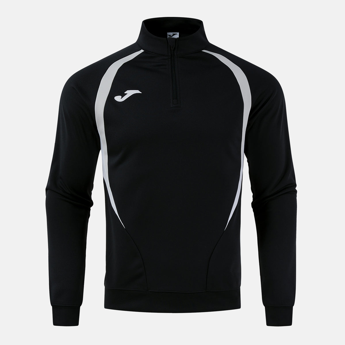 Joma T-championship Sweatshirt (Adult) - Black Light Gray