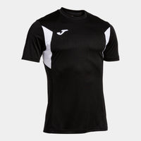 Joma Winner III Short Sleeve T-shirt (Junior) - Black White