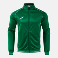 Joma Vintage Eco Retro Full Zip Sweatshirt (Adult) - Green Gray