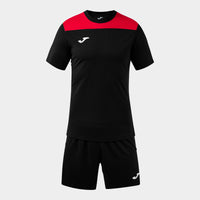 Joma Phoenix III Set (Junior) - Black Red