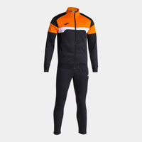 Joma Danubio III Tracksuit (Junior) - Black Orange