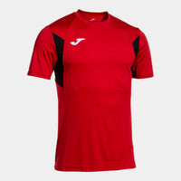 Joma Winner III Short Sleeve T-shirt (Adult) - Red Black