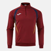 Joma T-championship Sweatshirt (Junior) - Navy Blue Burgundy