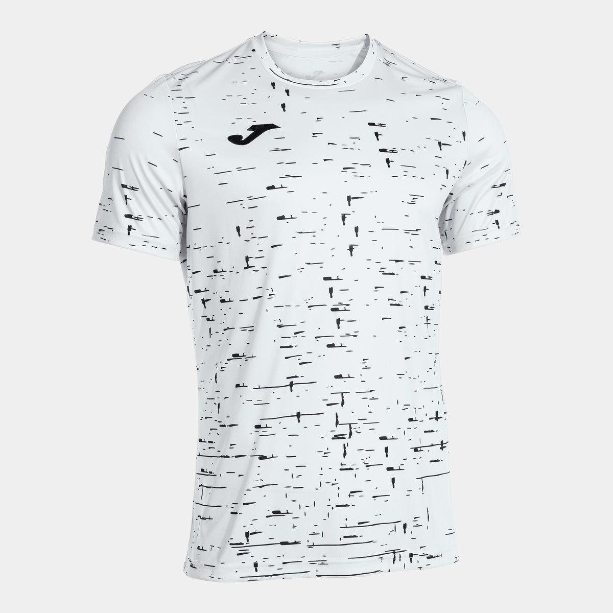 Joma Pro Team Short Sleeve T-shirt (Adult) - White Black