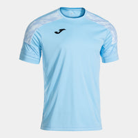 Joma Championship VIII Short Sleeve T-shirt (Junior) - Sky Blue