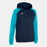 Joma Jacket Academy IV (Junior) - Fluorescent Turquoise Navy Blue