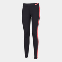 Joma Long Mesh Leggings (Adult) - Black Fluorescent Coral