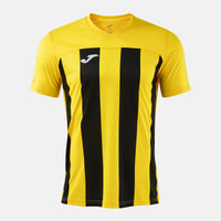 Joma Inter VI Short Sleeve T-shirt (Adult) - Yellow Black