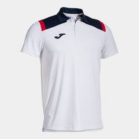 Joma Toledo Short Sleeve Polo (Adult) - Navy Blue White
