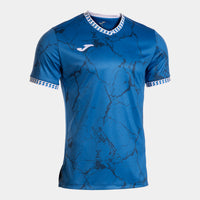 Joma VII Short Sleeve T-shirt (Adult) - Royal Blue White