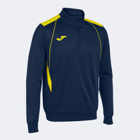 Joma Championship VII Sweatshirt (Adult) - Navy Blue Yellow