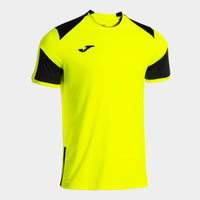 Joma Danubio Short Sleeve T-shirt (Adult) - Yellow Black
