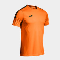 Joma Olimpiada Short Sleeve T-shirt (Adult) - Orange Black