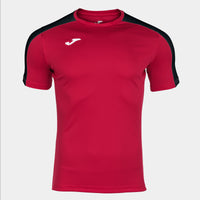 Joma Academy Short Sleeve T-shirt (Adult) - Red Black