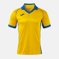 Joma Vintage Eco Retro Short Sleeve T-shirt (Junior) - Royal Blue Yellow