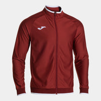 Joma Victory II Full Zip Sweatshirt (Adult) - Burgundy White