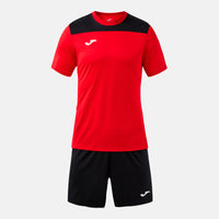 Joma Phoenix II Set (Junior) - Red Black