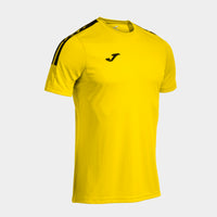 Joma Olimpiada Short Sleeve T-shirt (Adult) - Yellow Black
