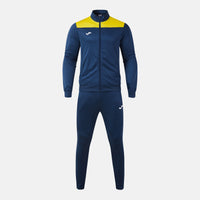 Joma Phoenix III Tracksuit (Adult) - Dark Navy Yellow