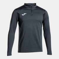 Joma Winner III Sweatshirt (Adult) - Dark Gray Black