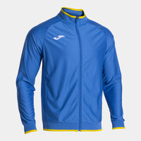 Joma Victory II Full Zip Sweatshirt (Adult) - Royal Blue Yellow
