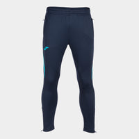 Joma Championship VII Long Pants (Junior) - Fluorescent Turquoise Navy Blue