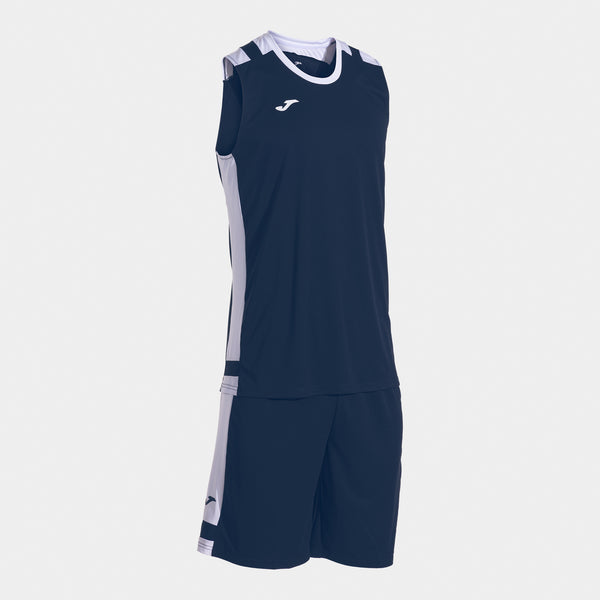Joma Lider Basket Set (Junior) - Dark Navy White