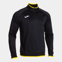Joma Victory Sweatshirt (Adult) - Black Yellow