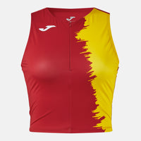 Joma City III Top (Adult) - Red Yellow