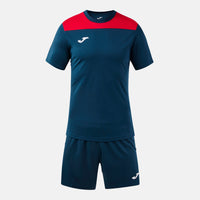Joma Phoenix II Set (Junior) - Dark Navy Red