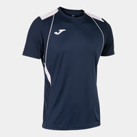 Joma Championship VII Short Sleeve T-shirt (Junior) - Navy Blue White
