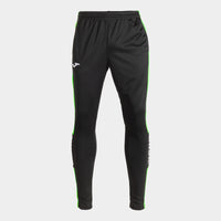 Joma Long Pants Championship IV (Junior) - Fluorescent Green Black