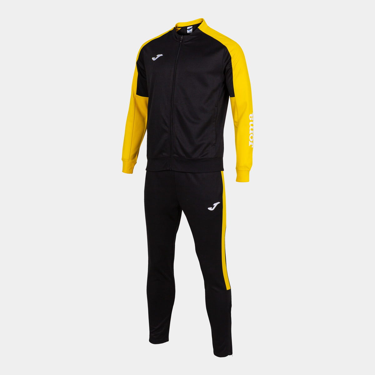 Joma Eco Championship Tracksuit (Adult) - Black Yellow