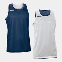 Joma Reversible T-shirt Aro Sleeveless (Adult) - Navy Blue White