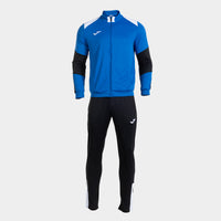Joma Danubio Tracksuit (Adult) - Royal Blue Black